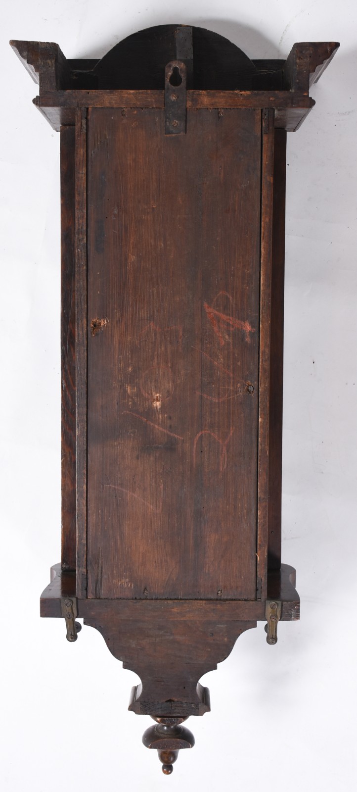 Relógio de parede com caixa de madeira, inscrições CH.D.MAEDER... - foto 5 de 5