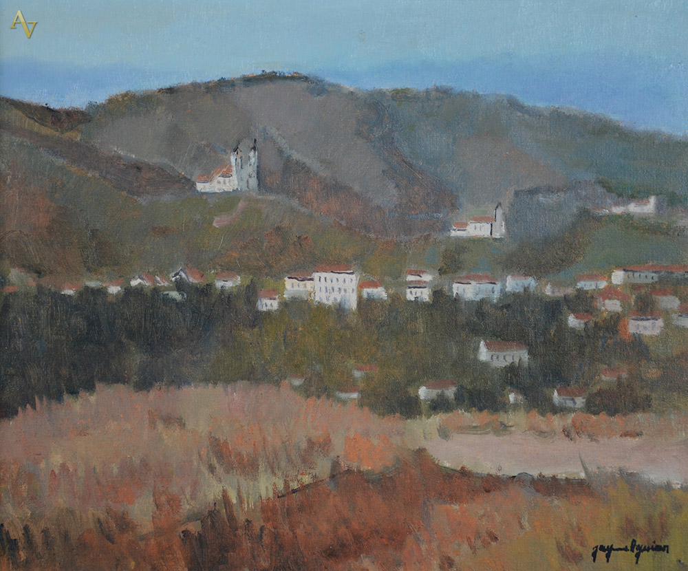 JAYME AGUIAR - Ouro Preto - ose - 38 x 46. - foto 1 de 2