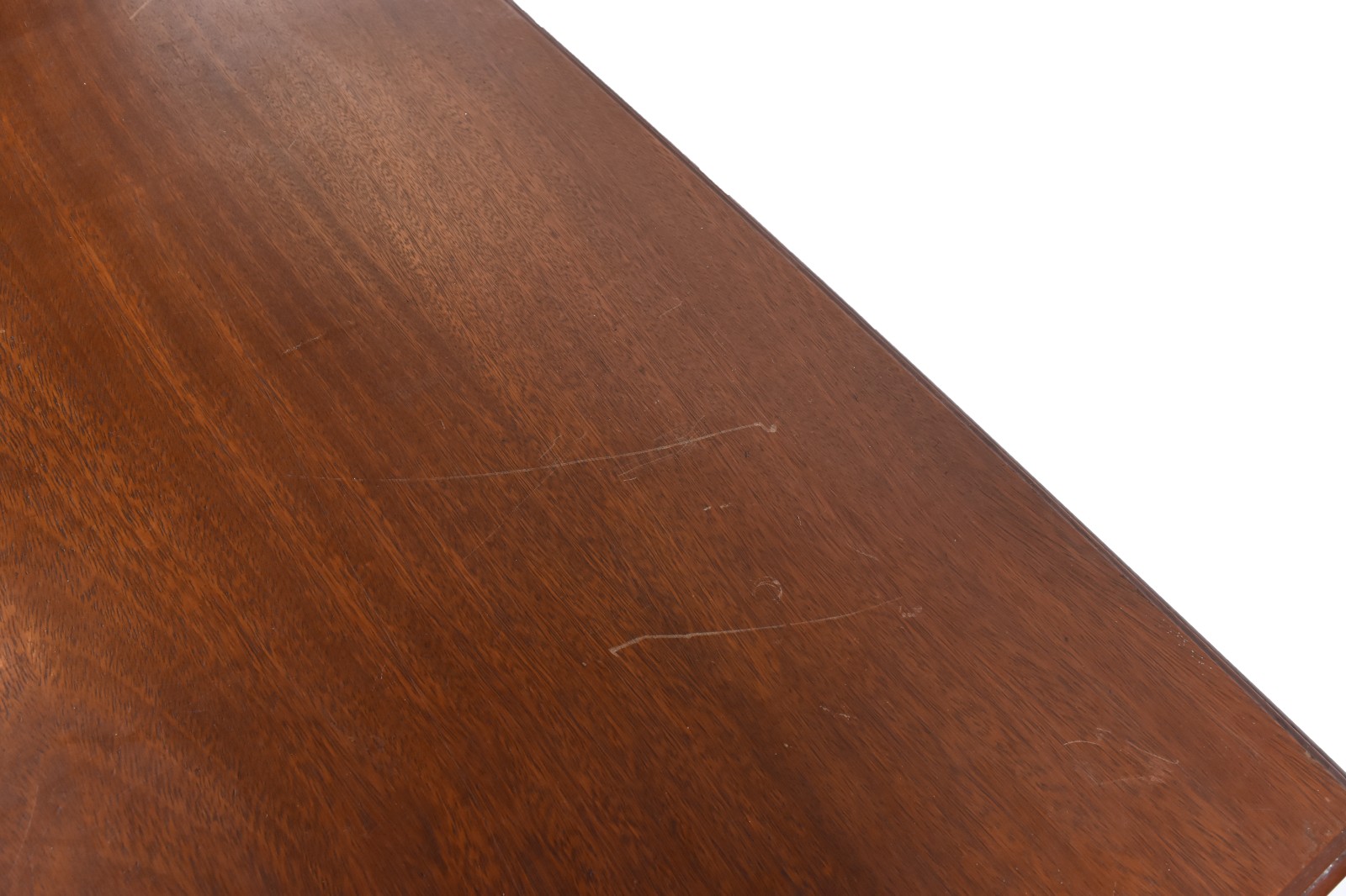 Mesa de escritório de madeira nobre com 3 gavetas, puxadores de... - foto 10 de 11