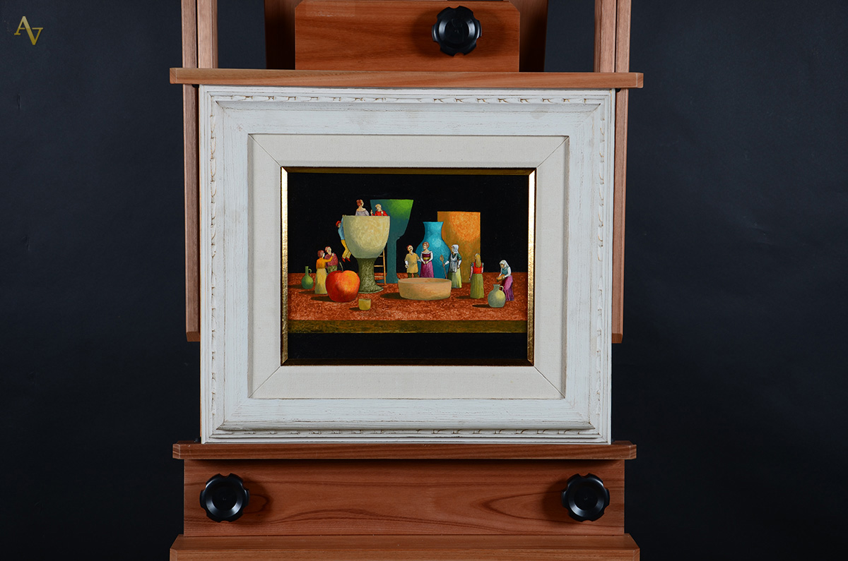 FERNADO BORGHETH - Sobre a mesa - ost - 27 x 35. - foto 2 de 2