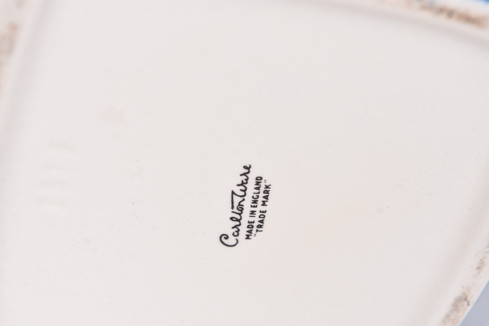 Dois bules ingleses de faiança "Carlton ware", decorados com "The... - foto 4 de 5