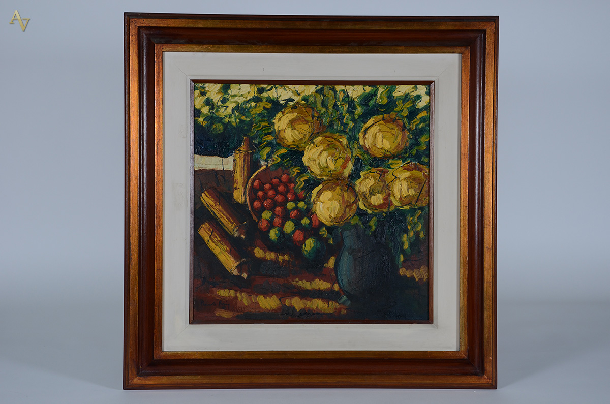 PAULO RUI - Natureza morta - ost - 50 x 50 - foto 1 de 3