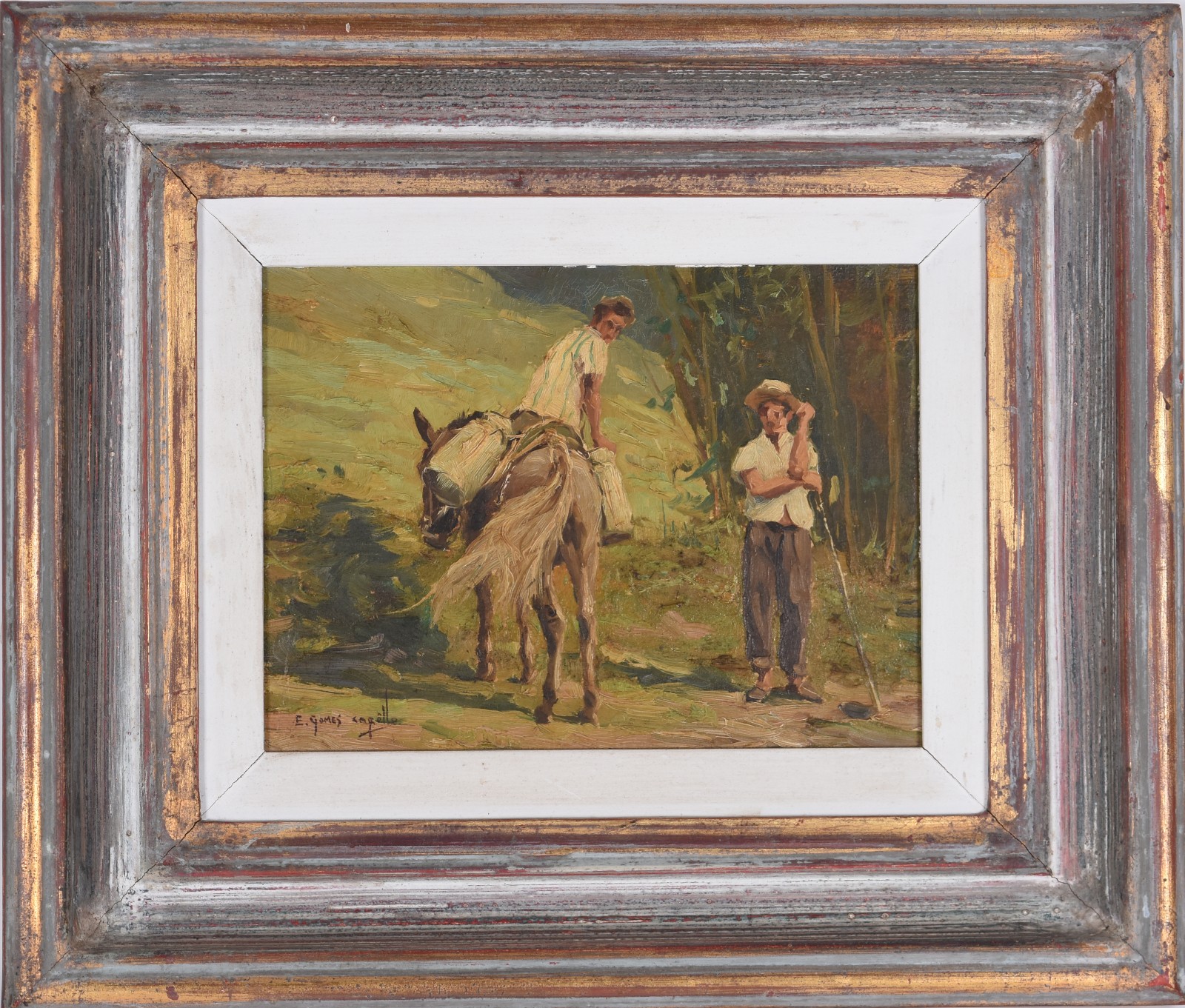 Edy Gomes Carôllo (1925-2000), Menino a cavalo - foto 2 de 5