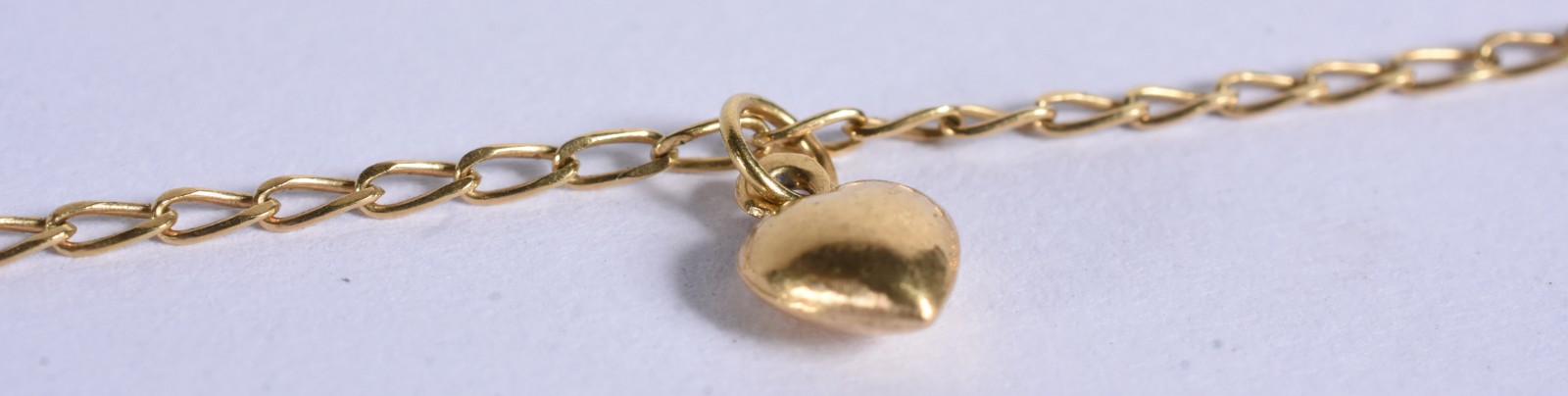 Pulseira de criança com 4 corações de ouro 18k, contraste 750 (Por... - foto 1 de 5