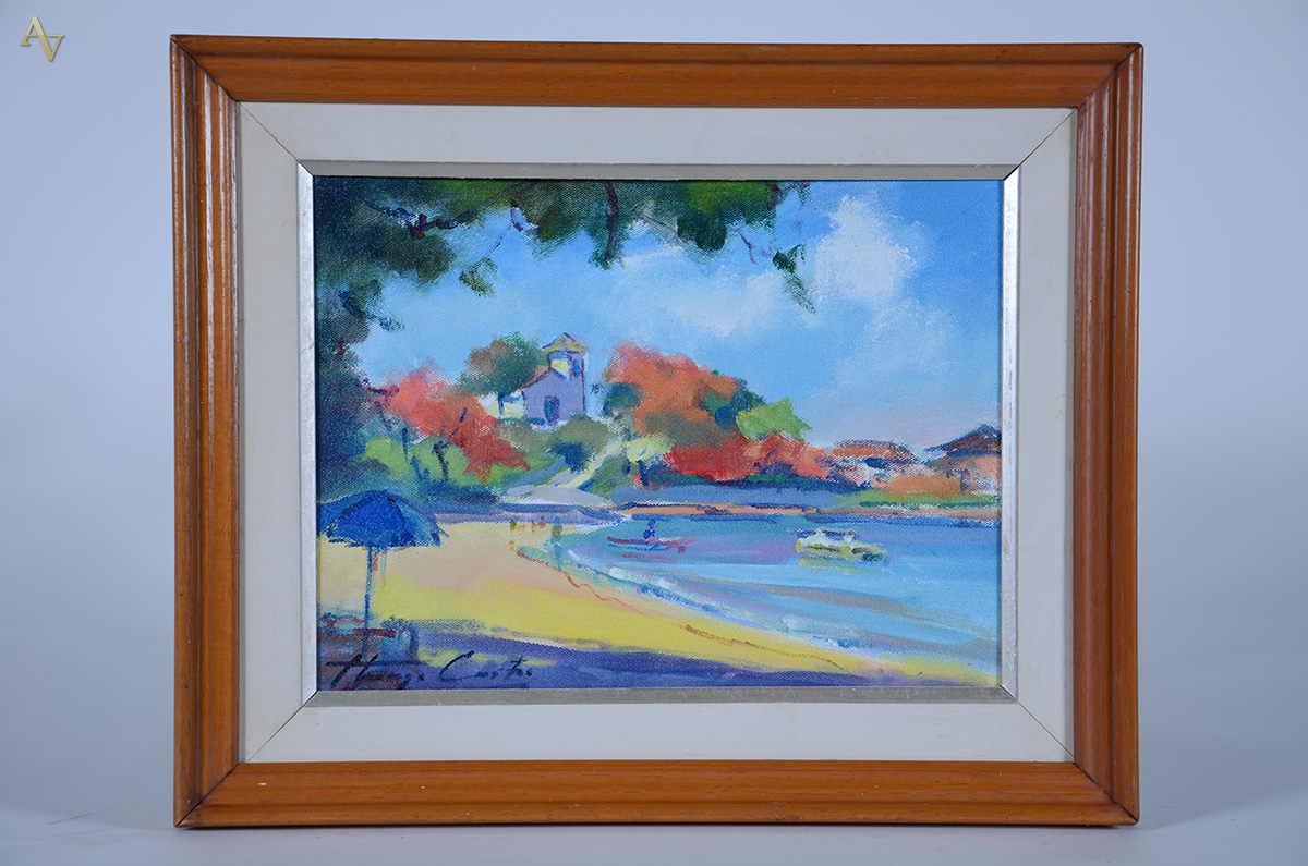 THIAGO CASTRO (1984) - Praia dos Ossos - Buzios - ast - 30 x 40 - foto 1 de 4