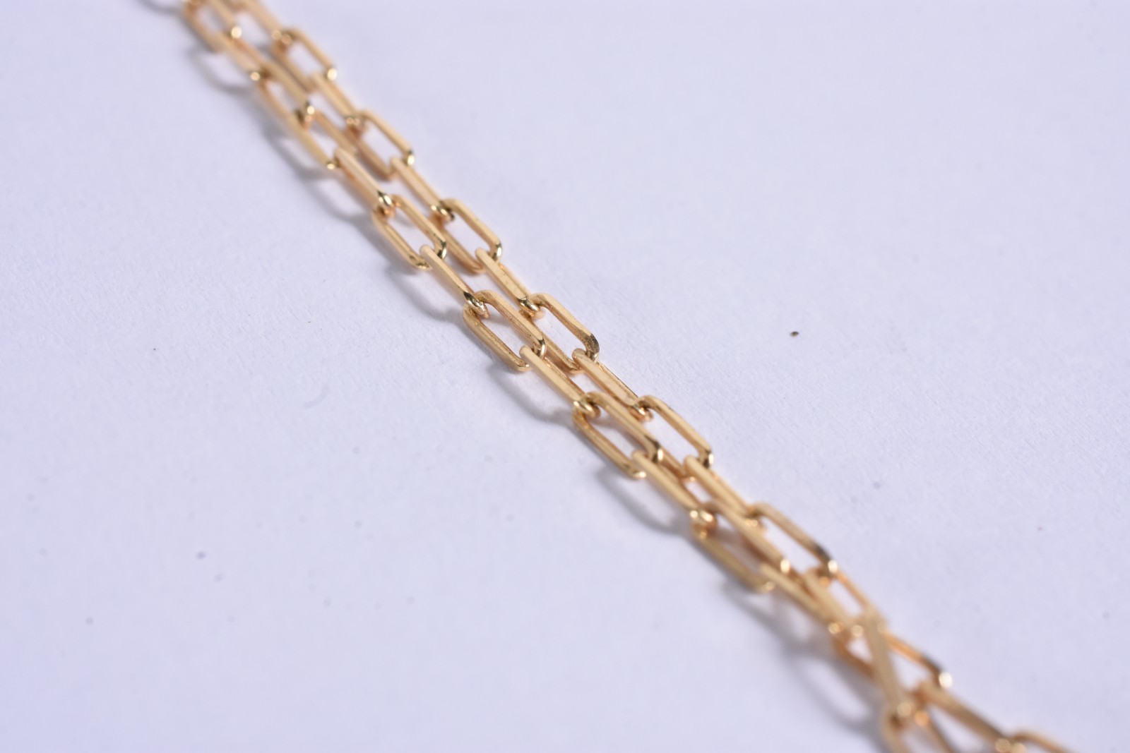 Cordão de ouro 18 k, contraste 750 com crucifixo de ouro branco e... - foto 5 de 6