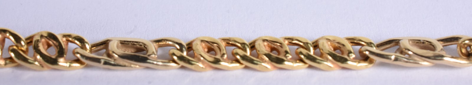 Pulseira de ouro 18 k contraste 750 modelo italiano (Por motivos de... - foto 3 de 7