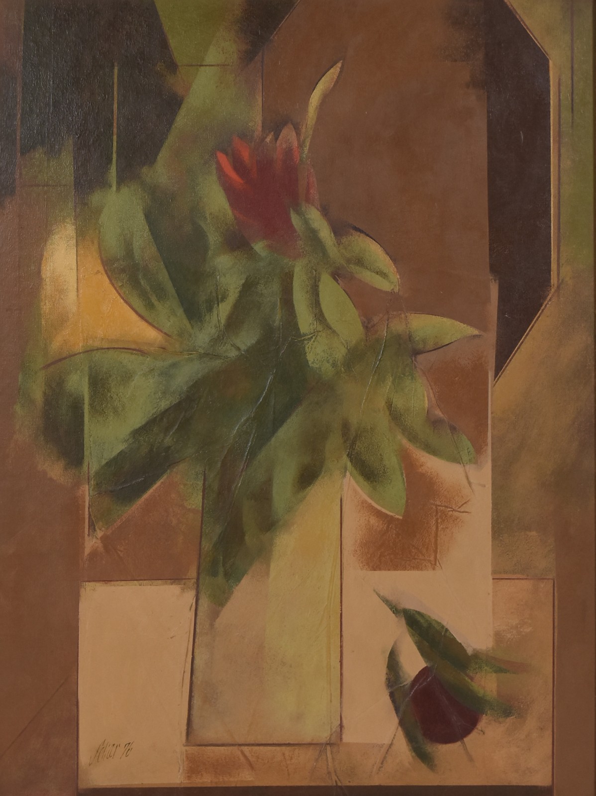 Carlos Scliar (1920-2001), Flores e Folhagens - foto 1 de 5