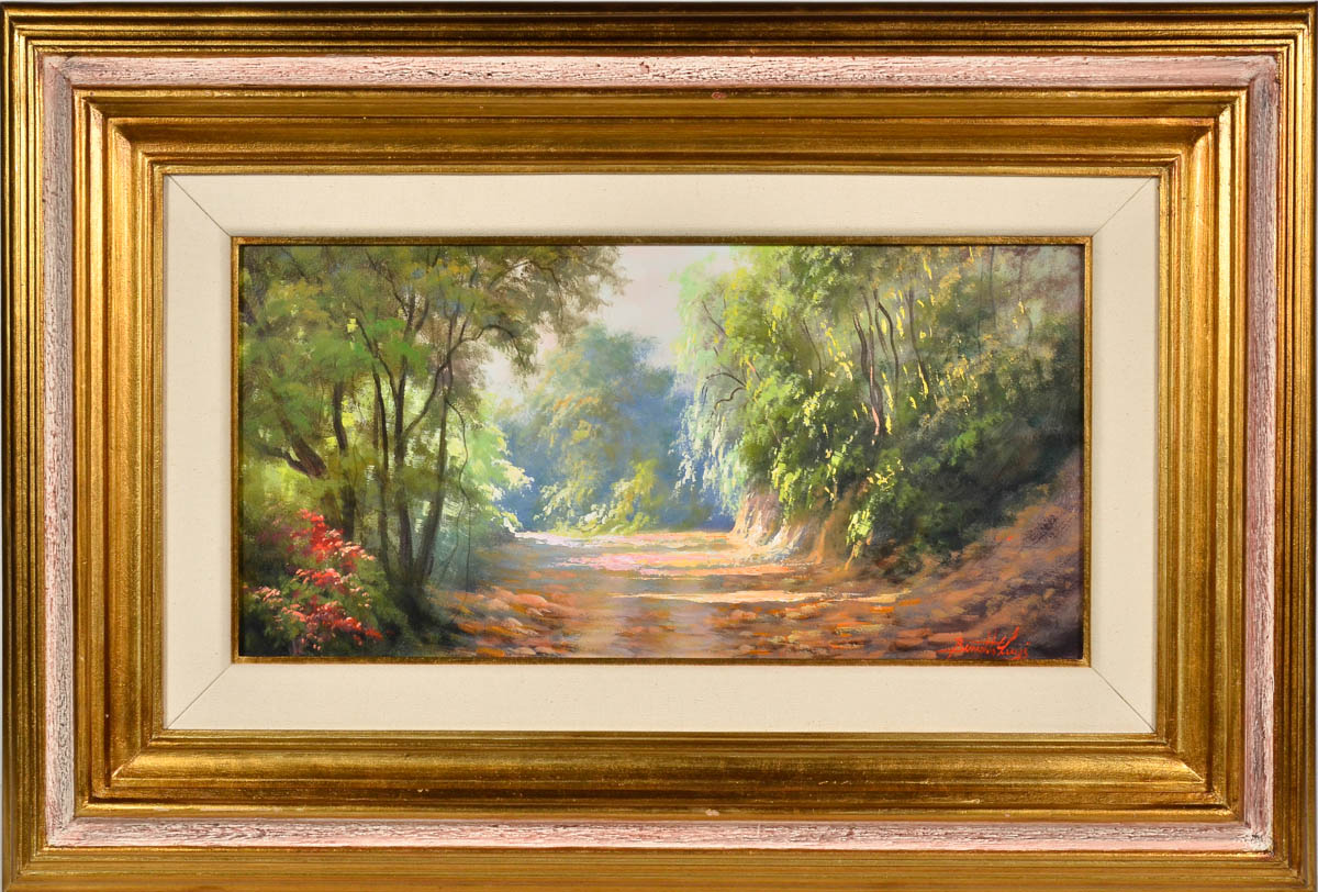 BENEDITO LUIZI -Paisagem - ose - 30 x 60.