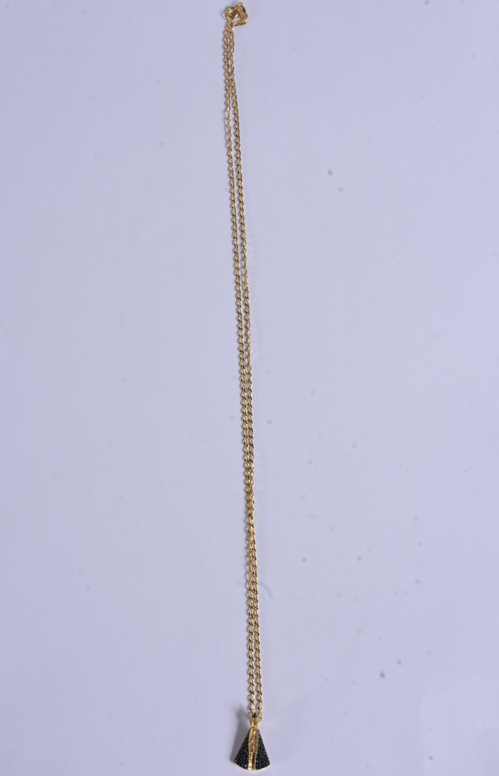 Colar de ouro 18 k, contraste 750 e pingente Nossa Senhora Aparecida... - foto 3 de 7