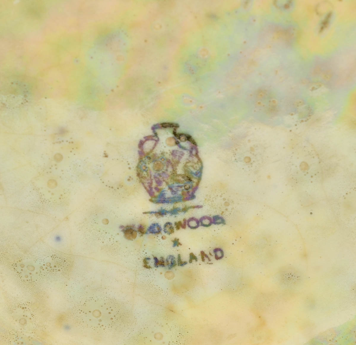 Vaso de porcelana inglesa, decorada ao gosto oriental, com castelos e... - foto 2 de 2