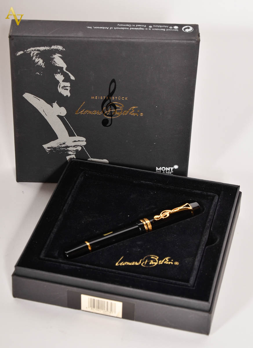 Caneta MONTBLANC, serie especial Leonardo BERNSTEIN. nO ESTOJO.