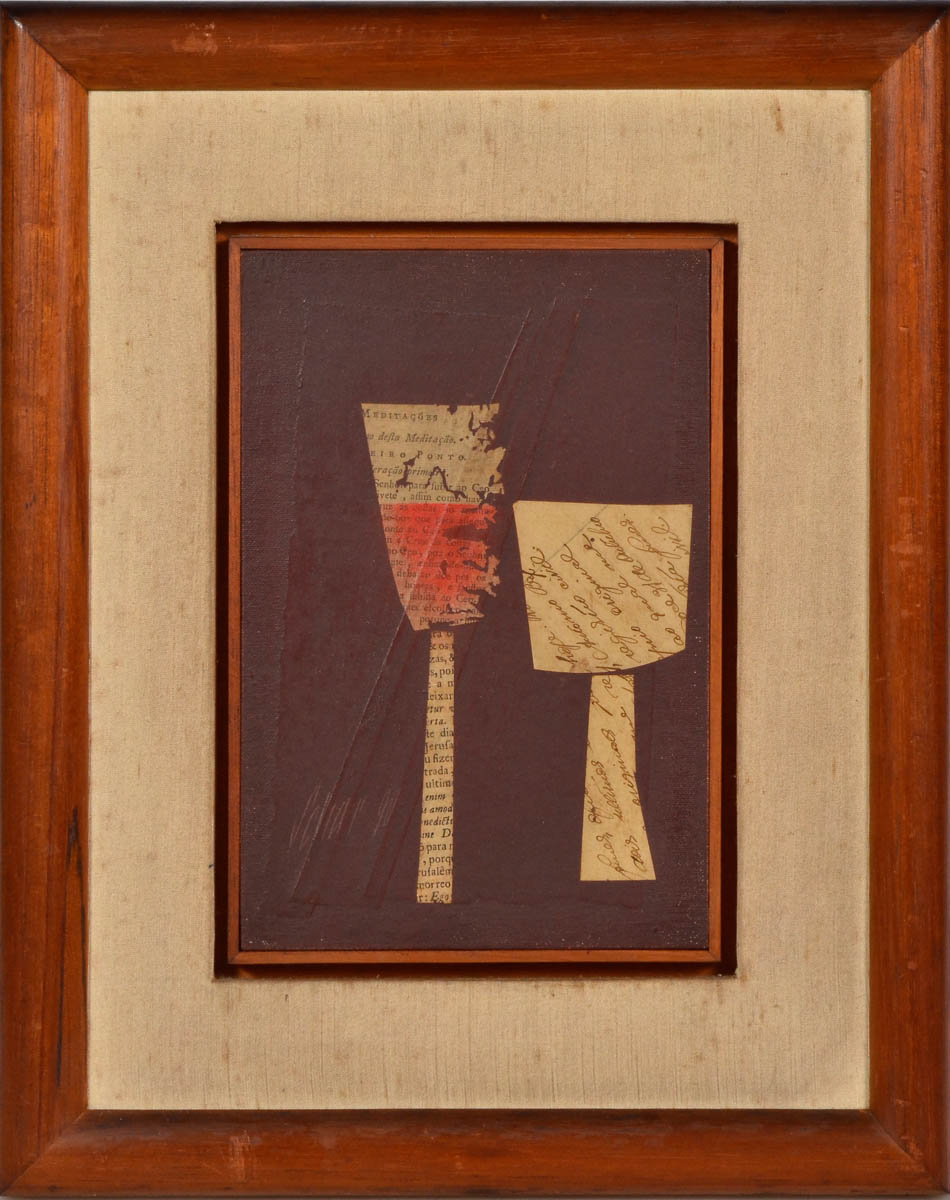 CARLOS SCLIAR - Duas taças - data 1990 - vecst - 27 x 18.
