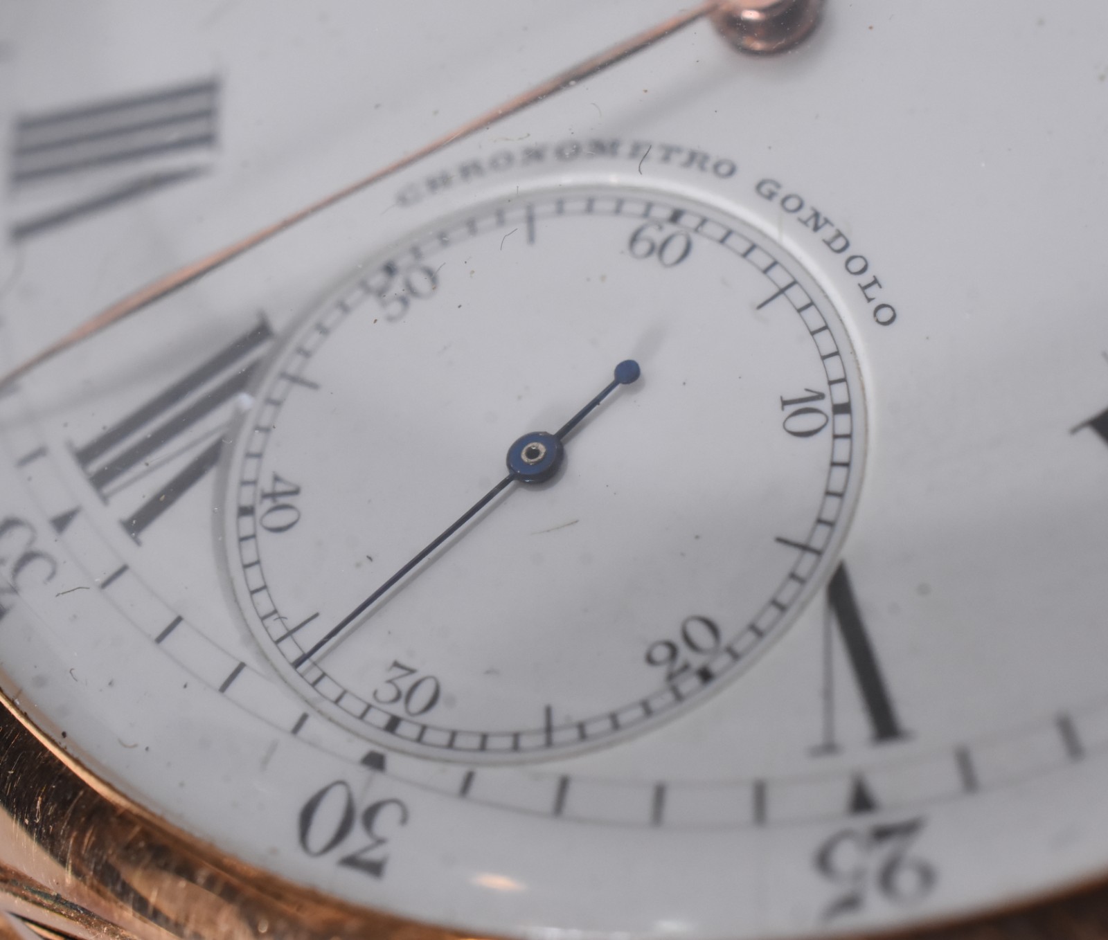 Relógio Patek Philippe de bolso em ouro 18k, chronometro Gondolo... - foto 10 de 10