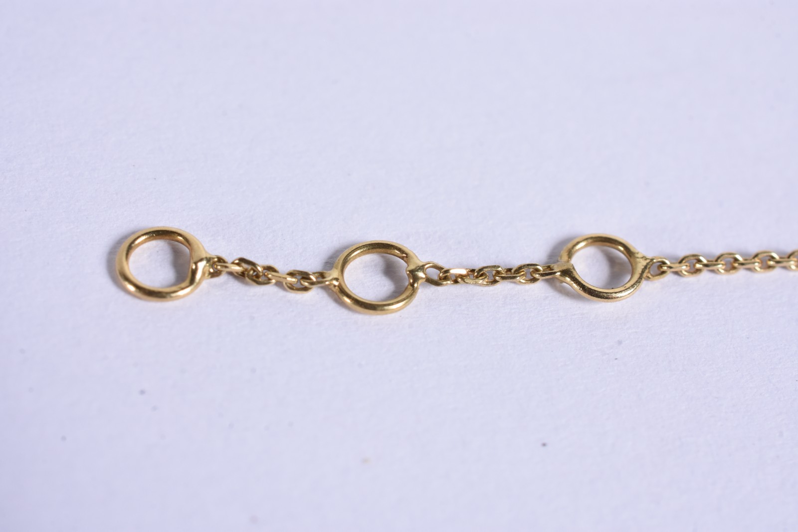 Pulseira de ouro 18 k, contraste 750, cravejado com pequenos... - foto 8 de 8