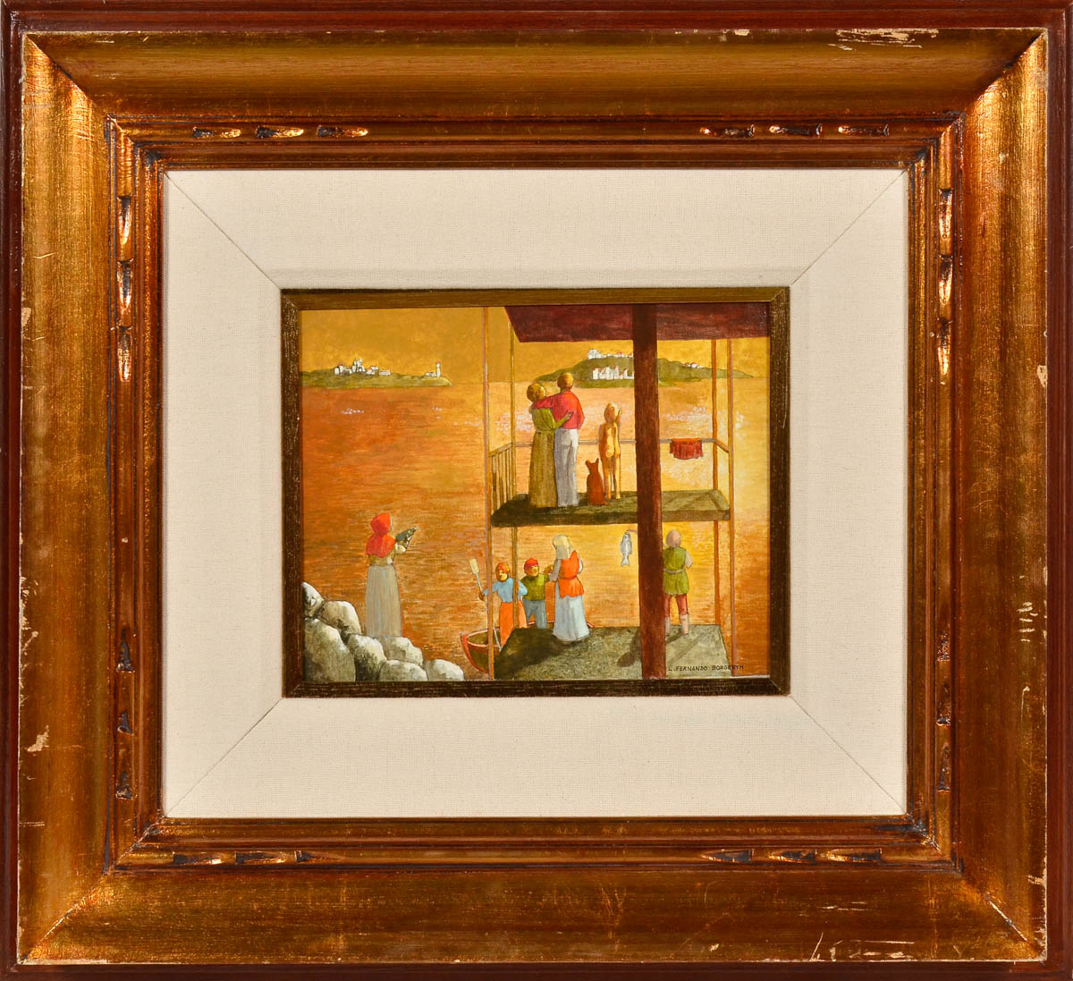 L.F. BORGHERT - Marinha - ose - 20 x 25.