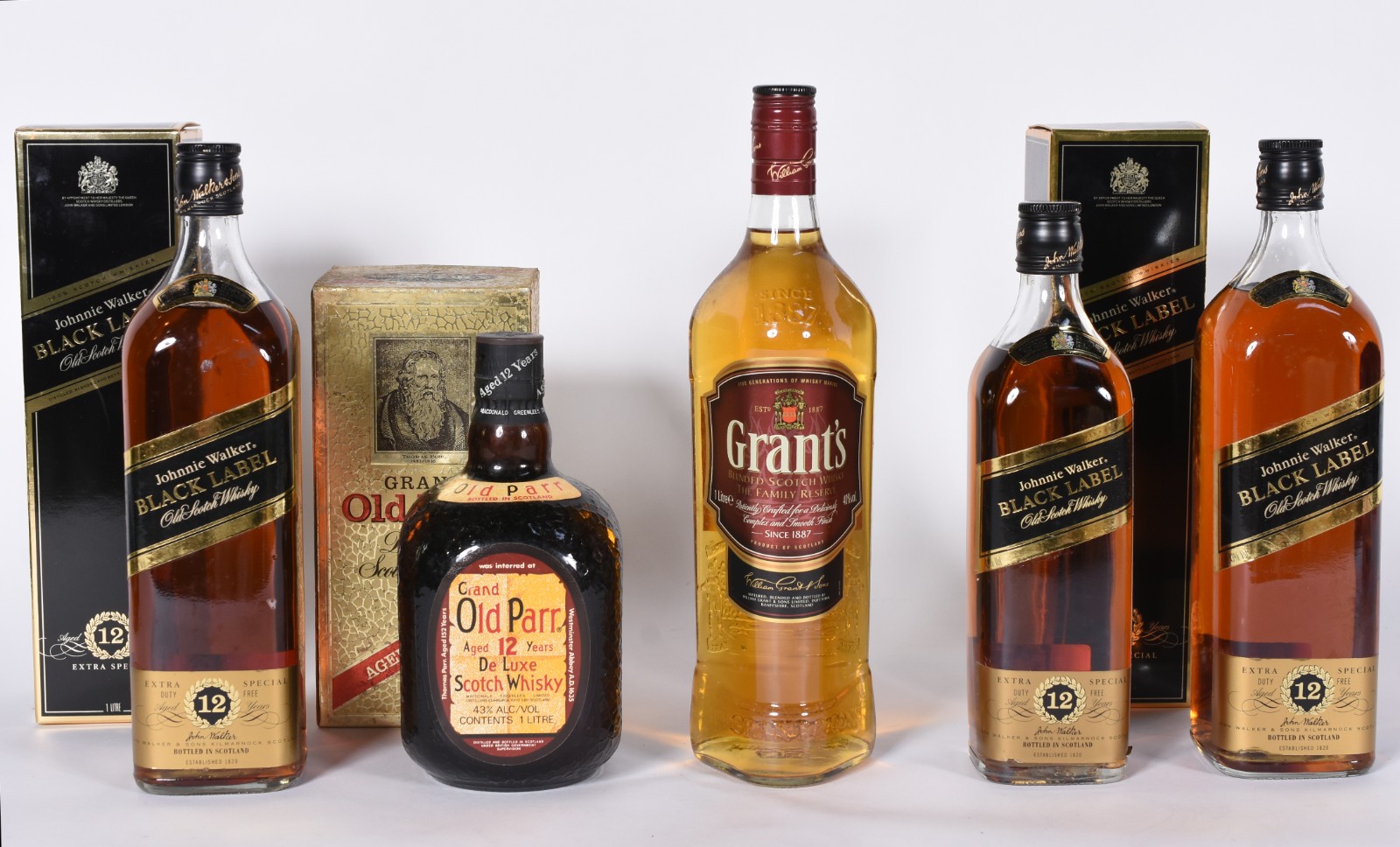 Cinco garrafas de Whisky. - foto 1 de 3