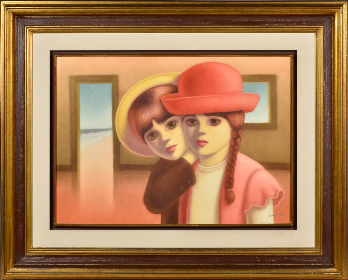 BRÁULIO - Crianças - ose - 1985 - 50 x 70.