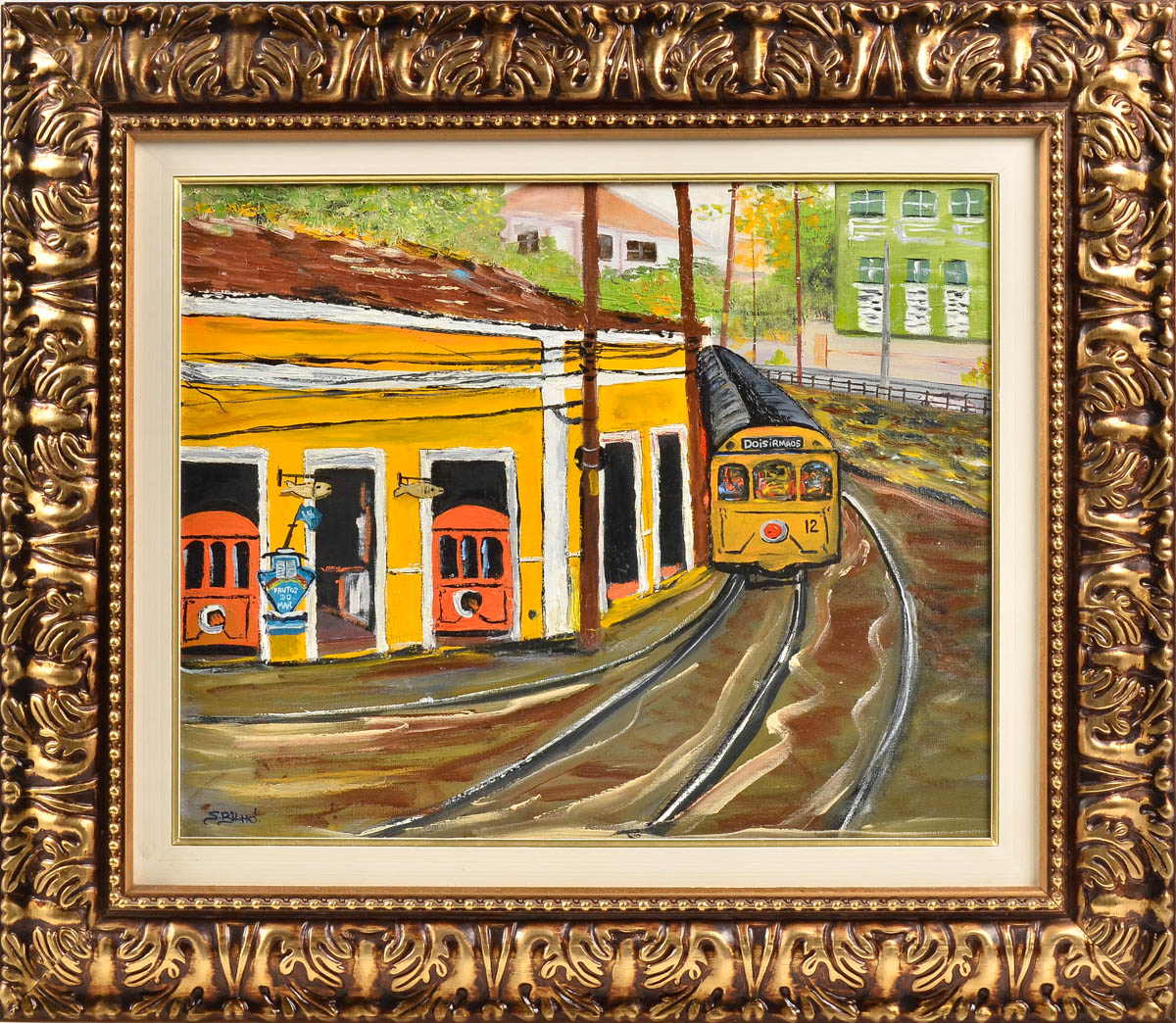 SANDRO BILHÓ - Santa Teresa - ast - 40 x 50.