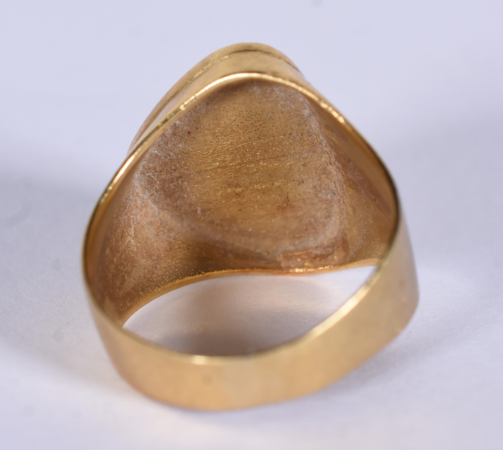 Anel de ouro 18 k, aro 12 (Por motivos de segurança a peça não se... - foto 5 de 5