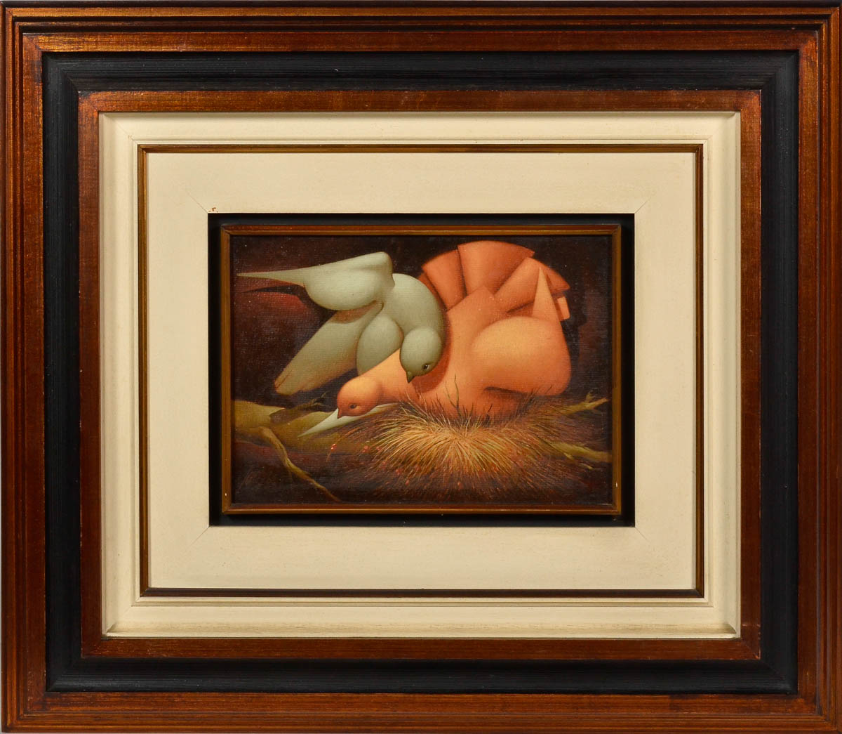 LAERPE MOTTA - Pombos - ose - 25 x 35.