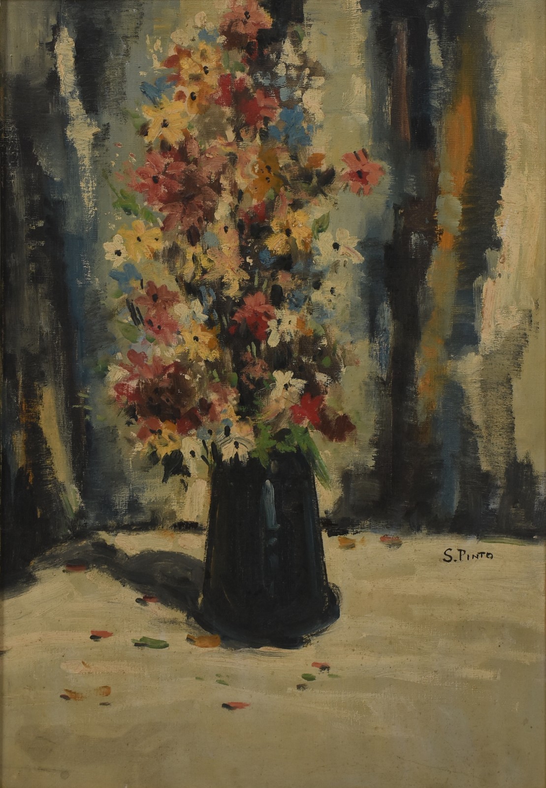 Sylvio Pinto (1918-1997), Vaso de Flores - foto 1 de 4