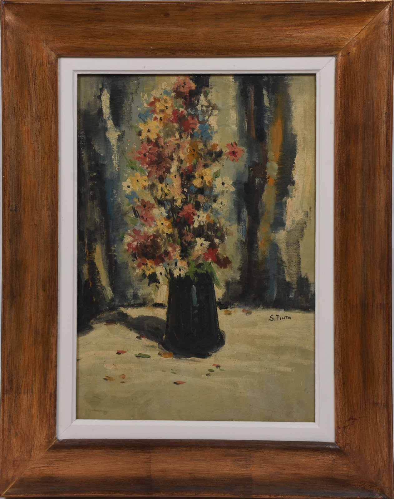 Sylvio Pinto (1918-1997), Vaso de Flores - foto 2 de 4