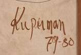 Claudio Kuperman (1943-2022),  - Óleo sobre tela.
