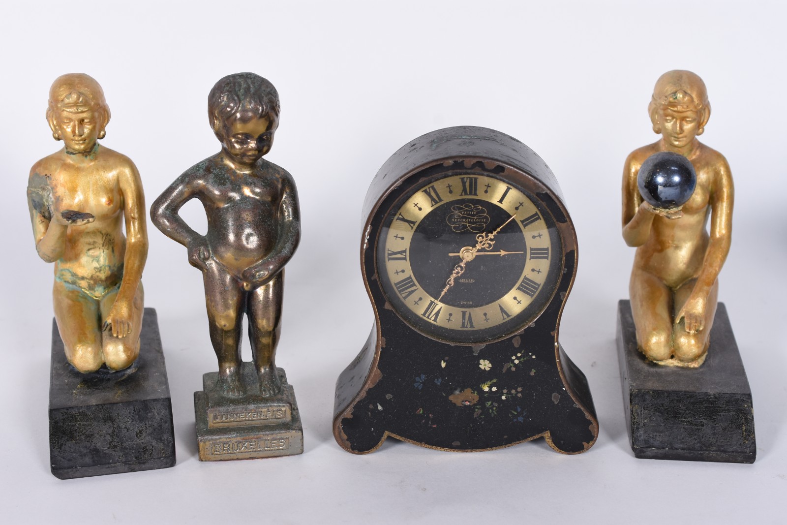 Diversas peças, sendo relógio de mesa Relógio Jaeger Petite... - foto 1 de 10