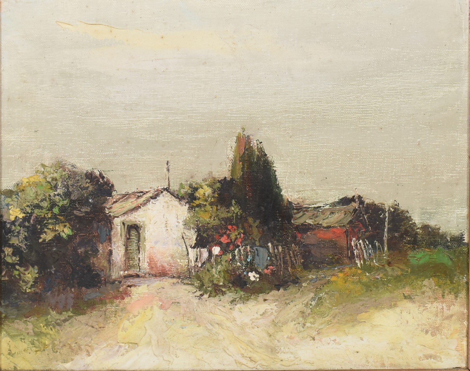  Domenico Lazzarini (1920-1987), Paisagem - foto 1 de 3