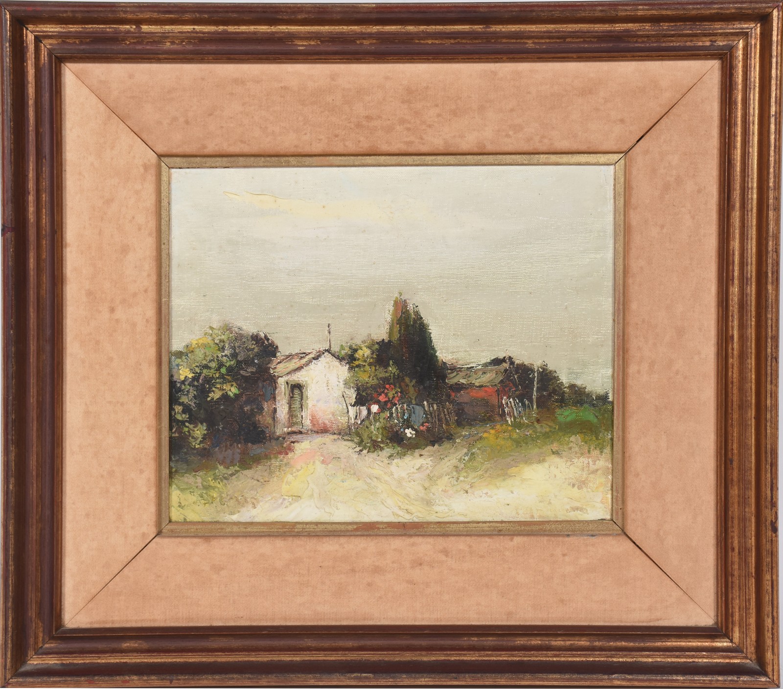  Domenico Lazzarini (1920-1987), Paisagem - foto 2 de 3