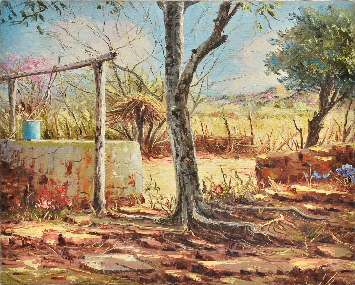 TACITO IBIAPINA - Pela manhã - ost - 40 x 50 (sem moldura).
