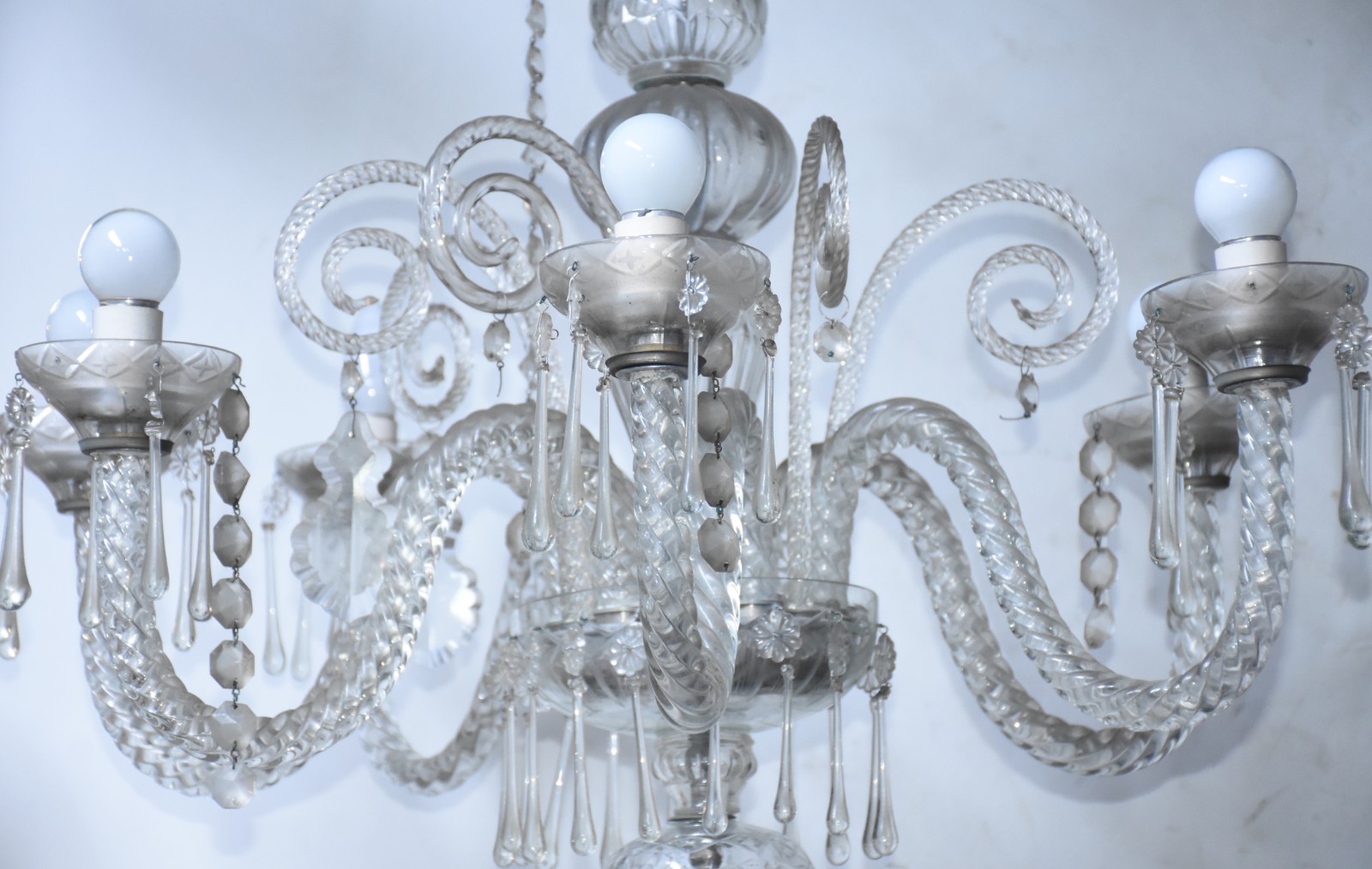 Lustre de cristal com 6 braços. - foto 3 de 5