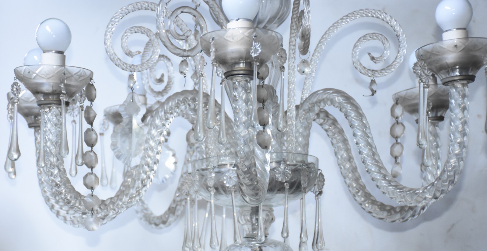 Lustre de cristal com 6 braços. - foto 5 de 5