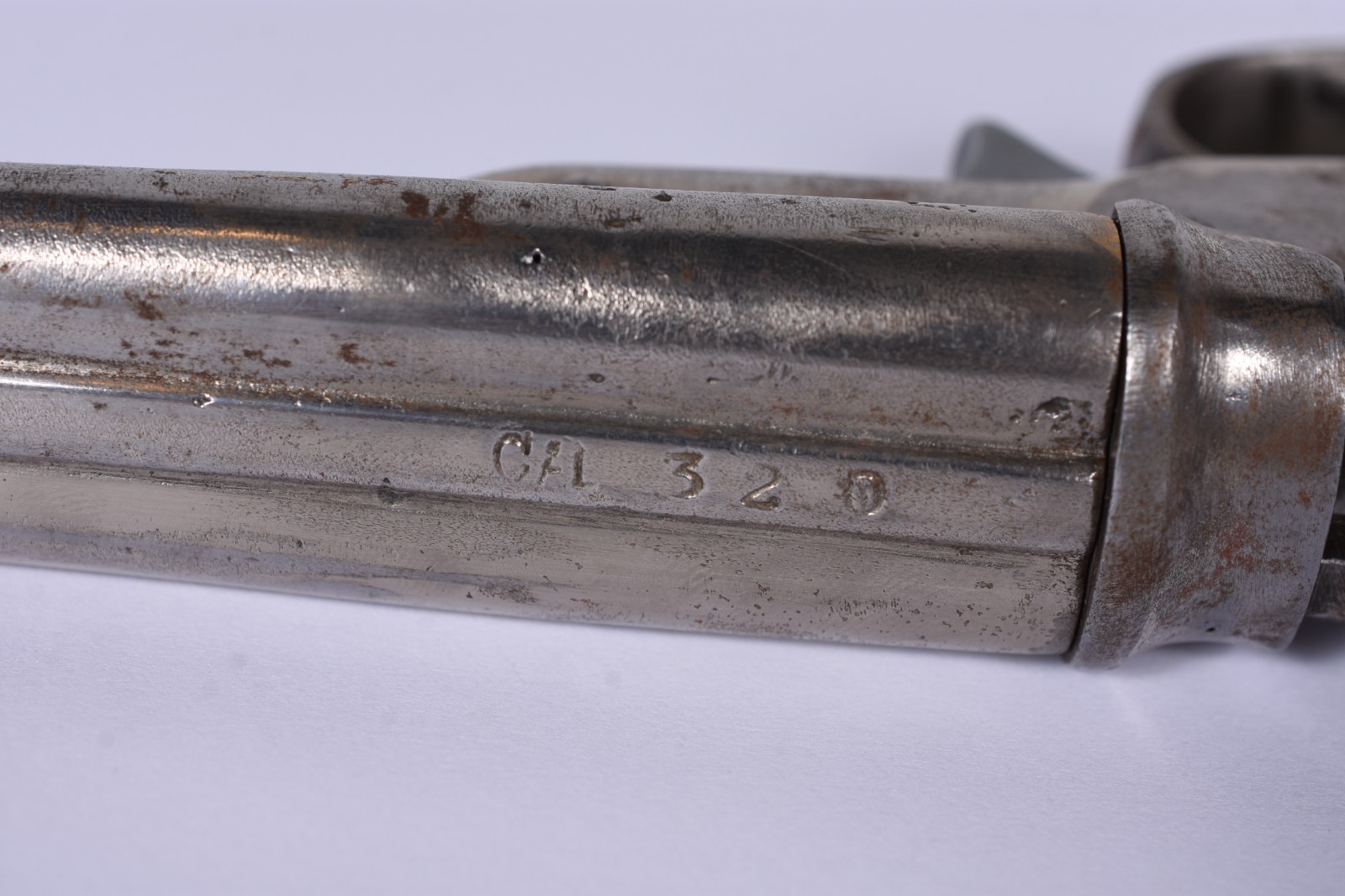 Três garruchas de metal, sem dispositivo bélico, para colecionismo. - foto 4 de 5