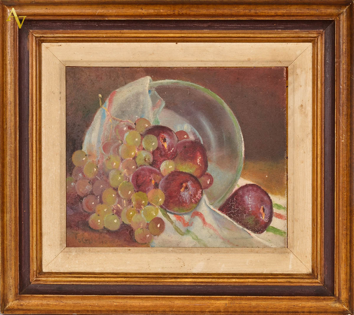 EVILASIO LOPES - frutas - ose - 20 x 14.