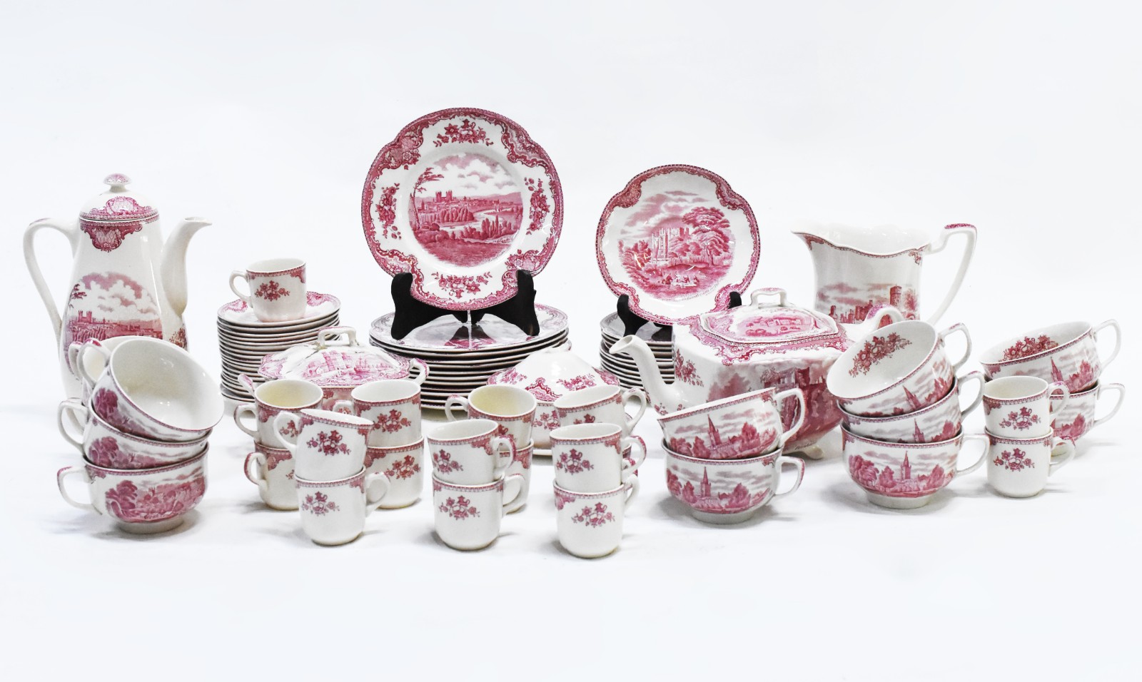 Aparelho de chá e café de faiança inglesa "Johnson Bros" - Old... - foto 1 de 8