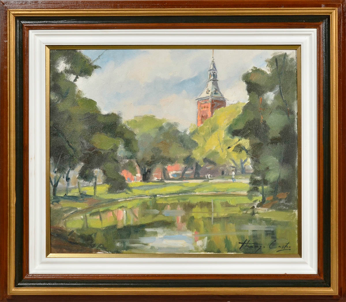 THIAGO CASTRO - Campo de Santana - ost - 46 x 55.
