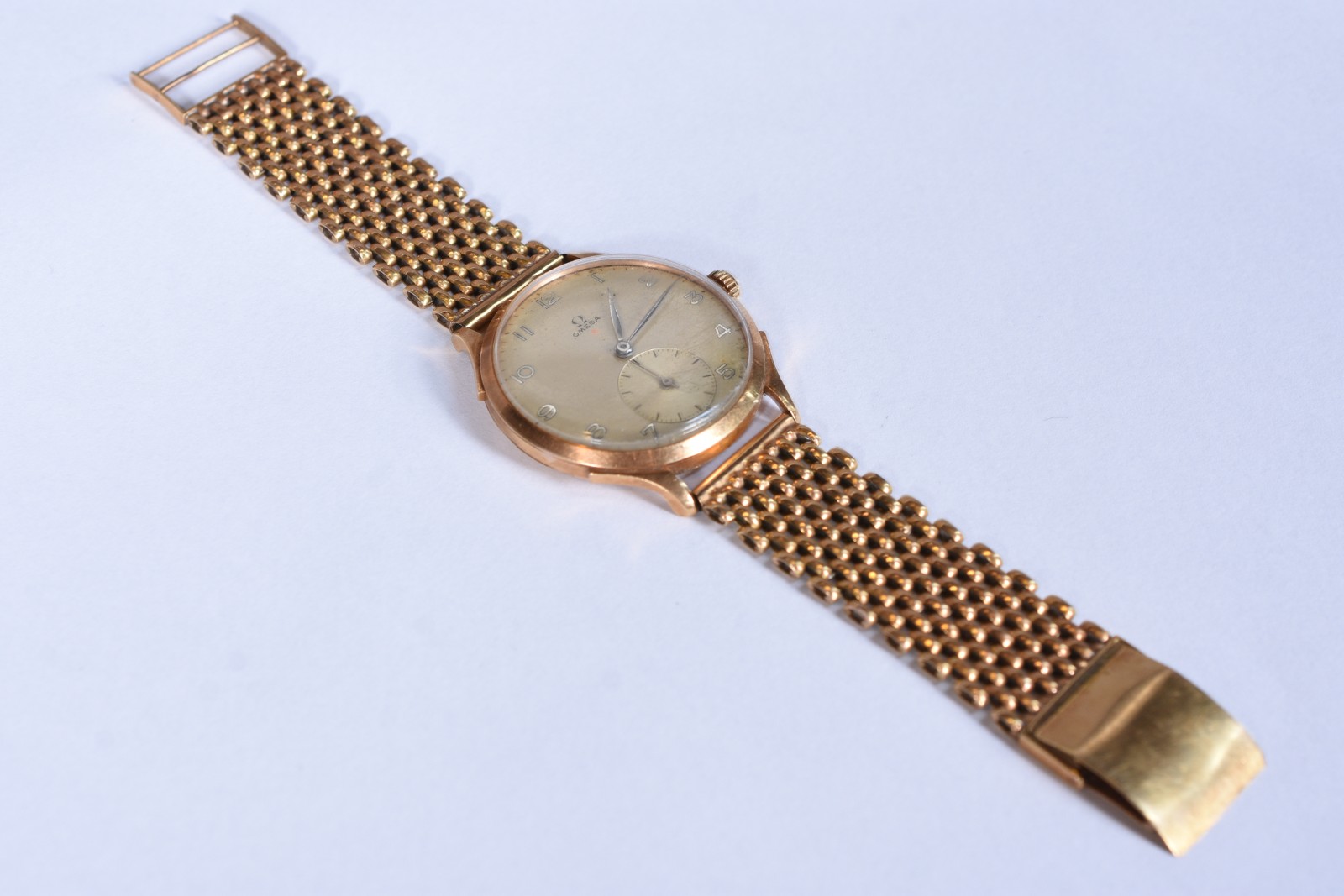 Relógio Ômega de pulso, máquina original com caixa de ouro 18k., sem... - foto 1 de 10