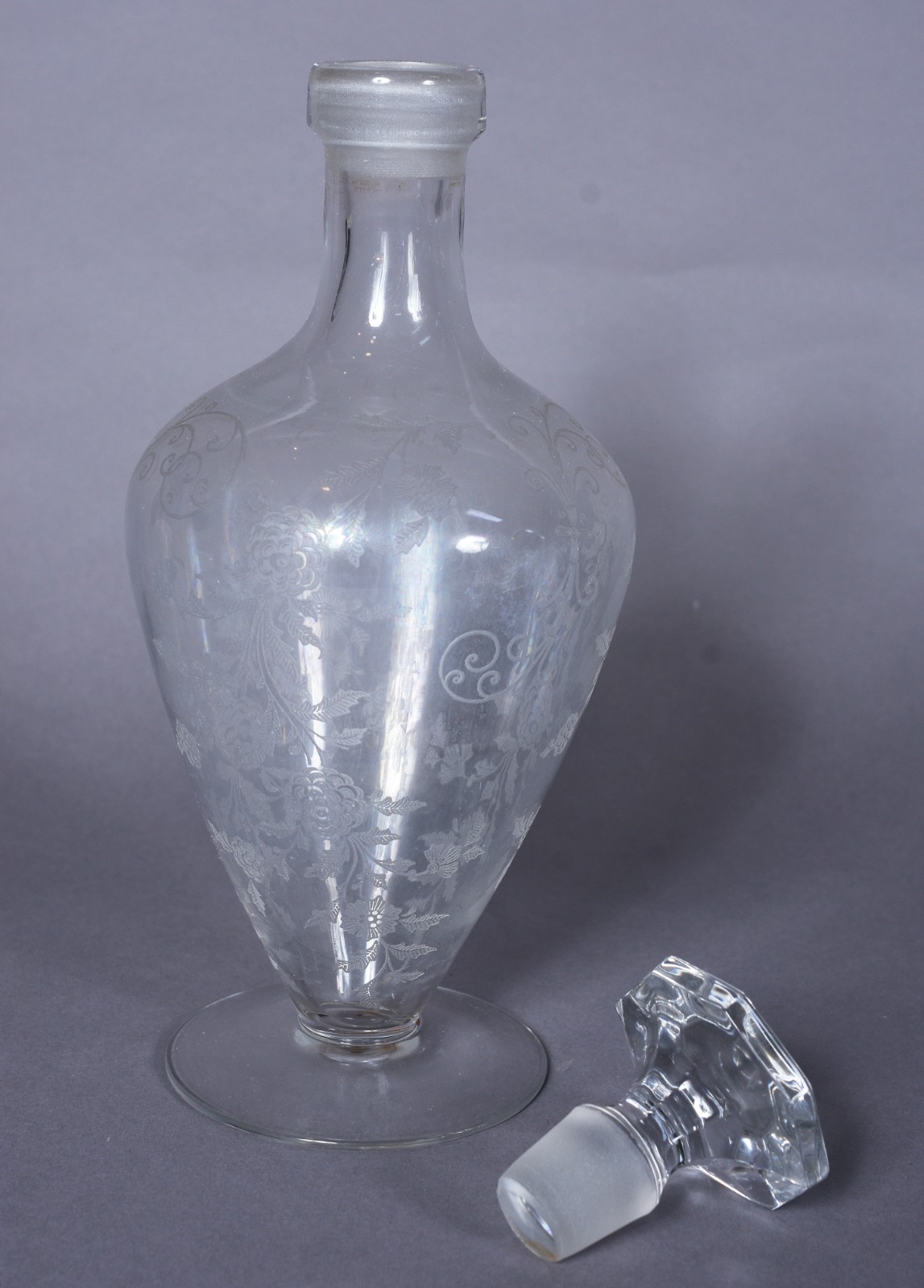 Serviço de cristal lavrado composto de: 11 para vinho tinto, 11 para... - foto 7 de 9