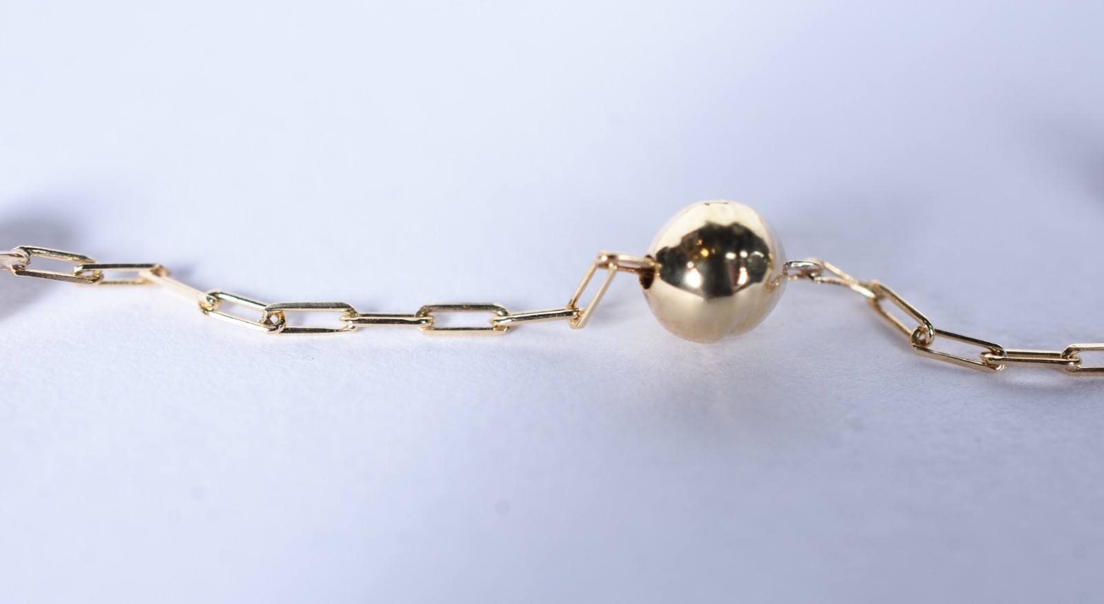 Pulseira de bolinhas de ouro 18 k, contraste 750 (Por motivos de... - foto 2 de 5
