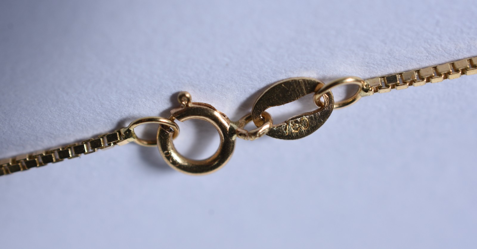 Tornozeleira de ouro 18 k, contraste 750 com pingente (Por motivos de... - foto 5 de 6