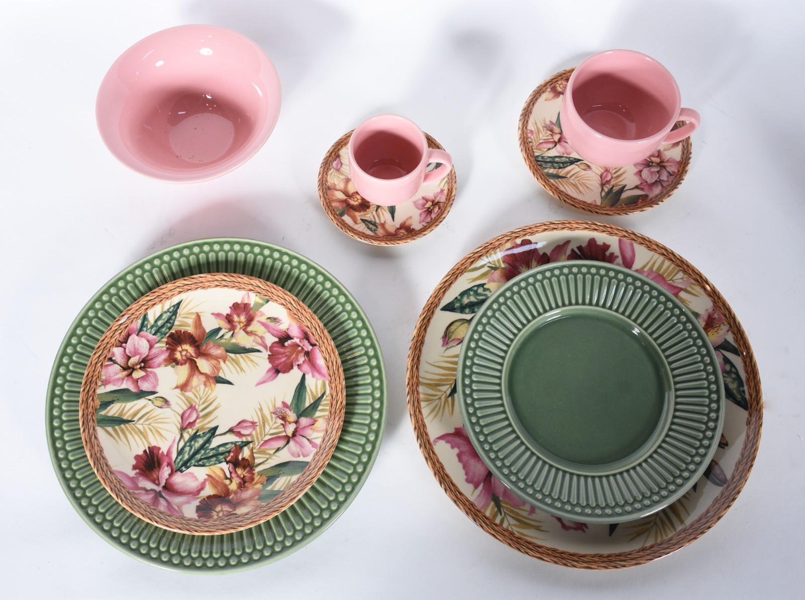 Serviço de jantar, chá e café de porcelana "La cuisine" decoração... - foto 2 de 6