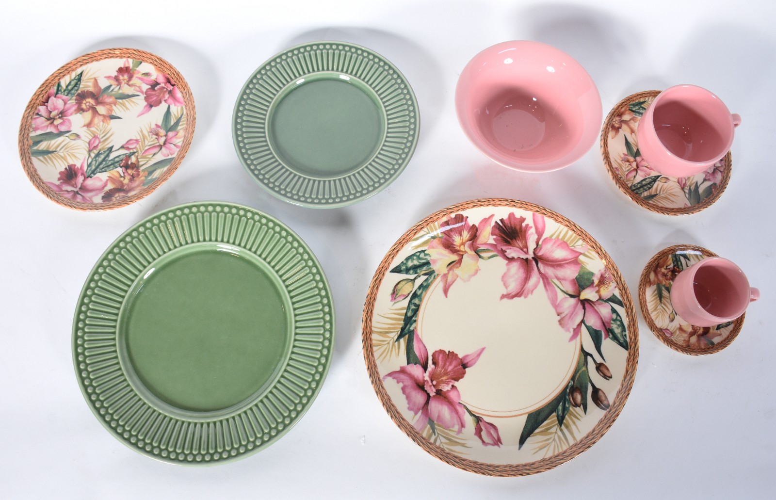 Serviço de jantar, chá e café de porcelana "La cuisine" decoração... - foto 3 de 6