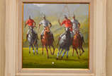 ARMANDO ROMANELLI - Jogo de polo - ost - 60 x 60. - ARMANDO ROMANELLI - Jogo de polo - ost - 60 x 60.