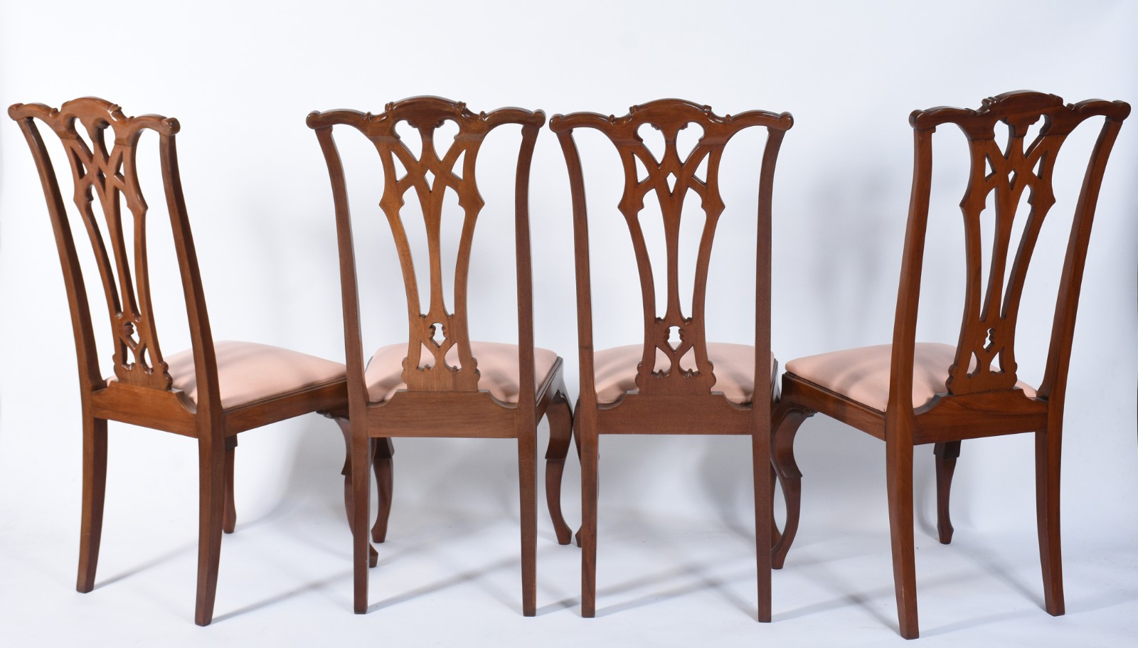 Mesa de jantar com 2 bases de mármore na forma triangular, tampo de... - foto 6 de 8