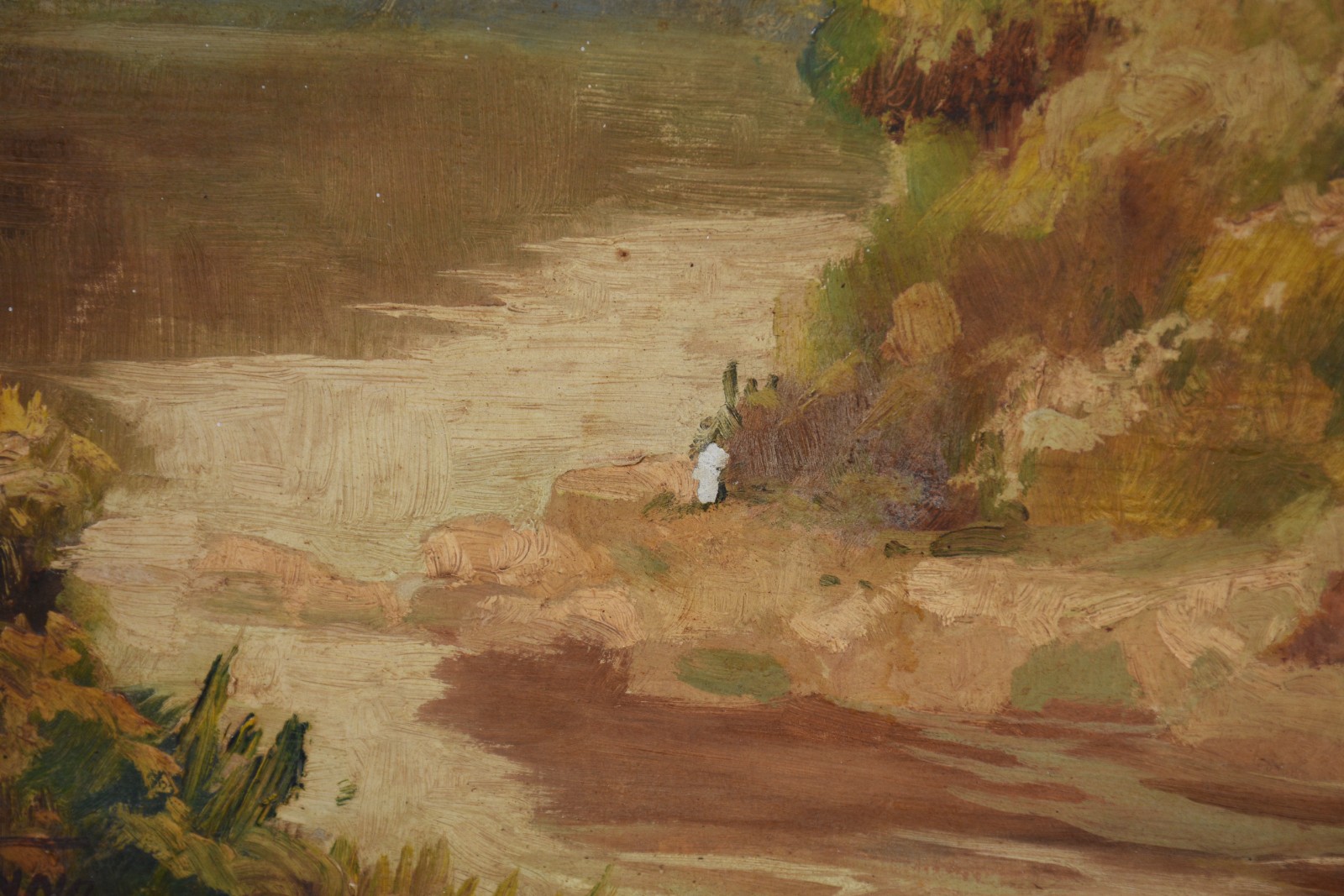 Armando Vianna (1897-1992), Paisagem com riacho - foto 4 de 9