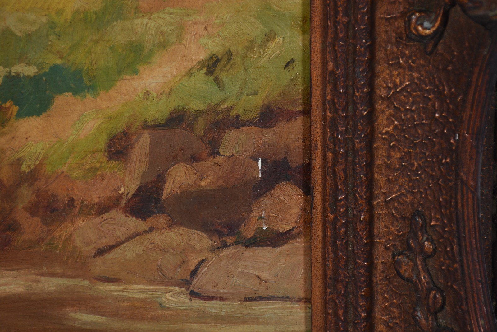 Armando Vianna (1897-1992), Paisagem com riacho - foto 5 de 9