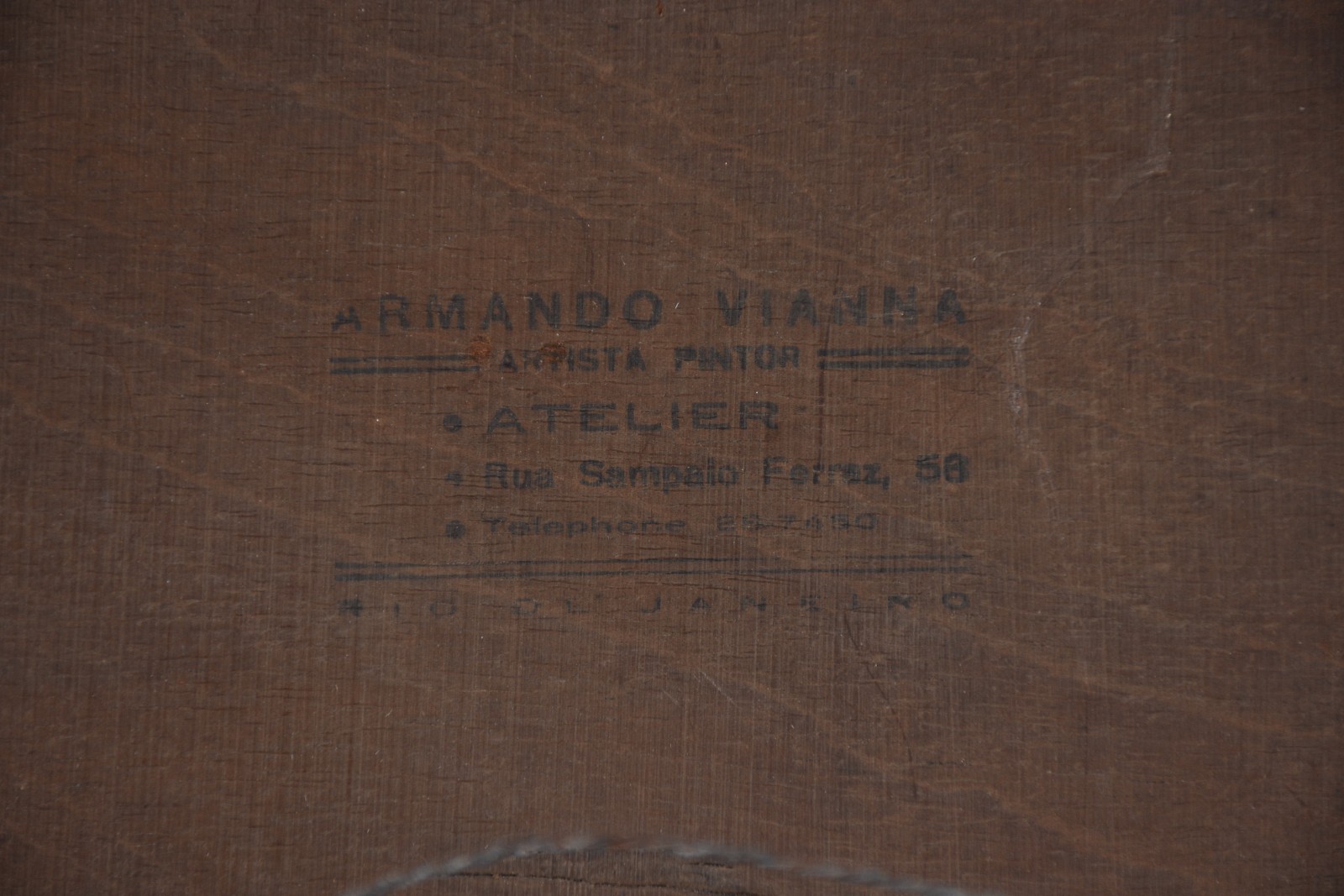 Armando Vianna (1897-1992), Paisagem com riacho - foto 7 de 9