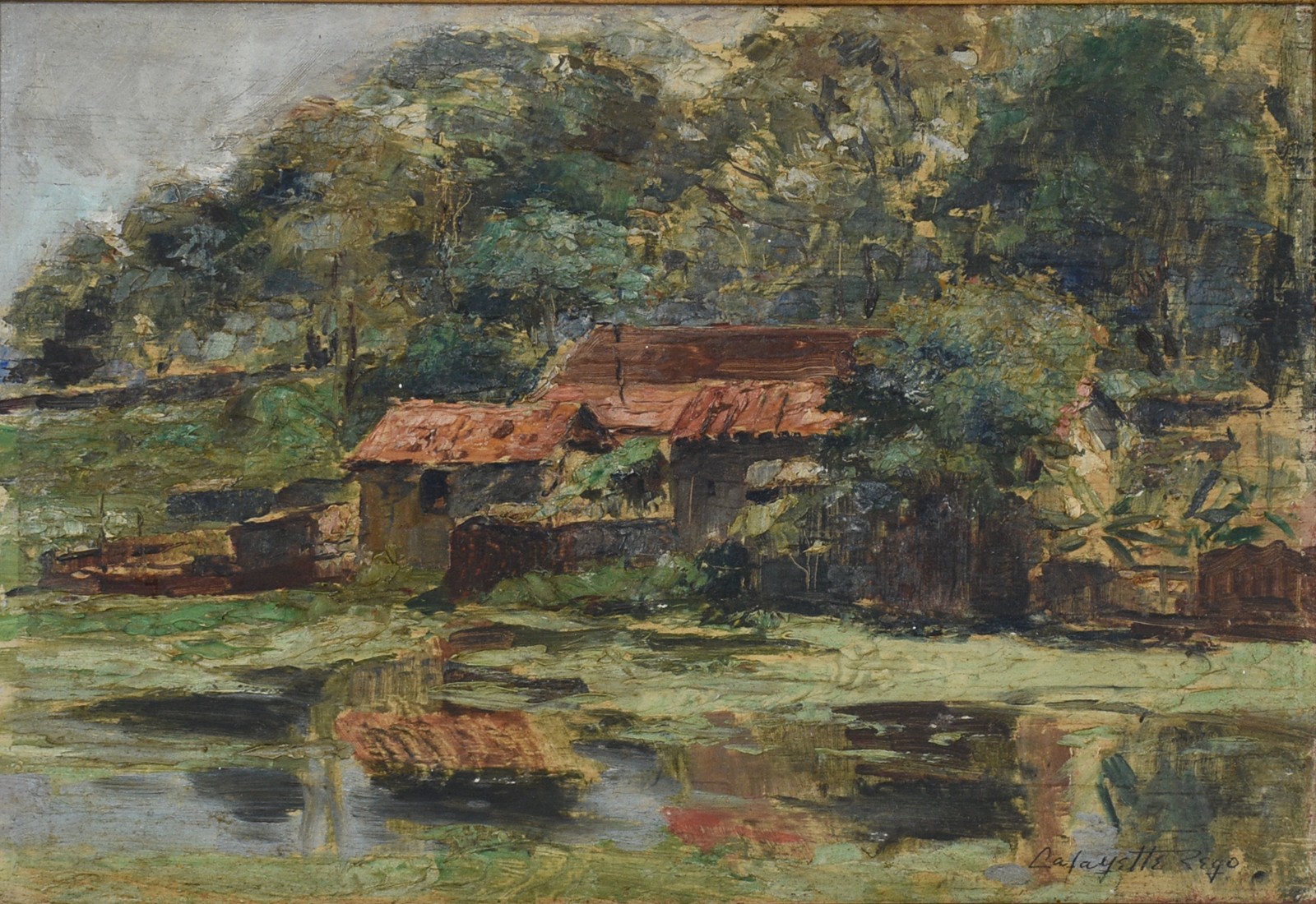 Paisagem com casas - foto 1 de 5